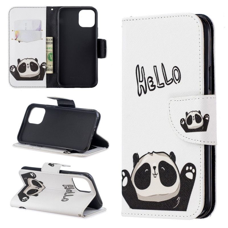 Housse iPhone 11 Pro Hello Panda