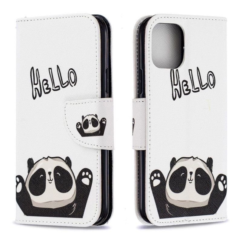 Housse iPhone 11 Pro Hello Panda