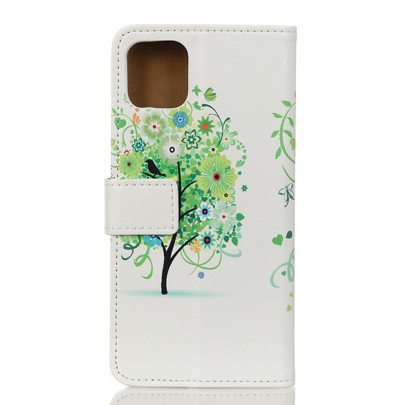 Housse iPhone 11 Pro Max Arbre Fleuri