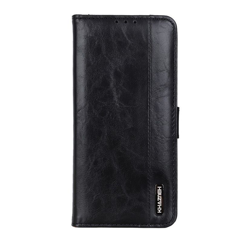 Housse iPhone 12 Mini Style Cuir Élégance Khazneh