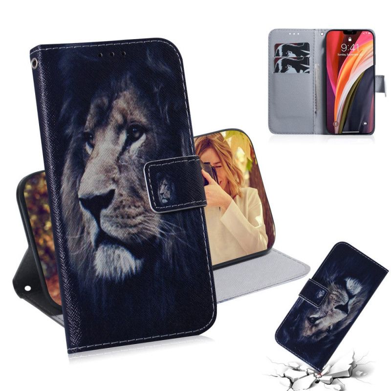 Housse iPhone 12 Pro Max Dreaming Lion