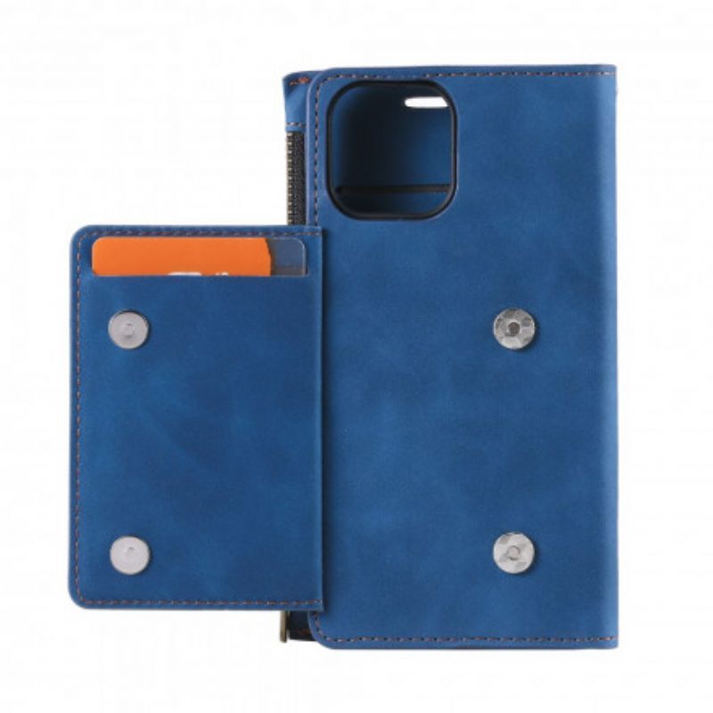 Housse iPhone 13 Porte-monnaie Et Porte-cartes