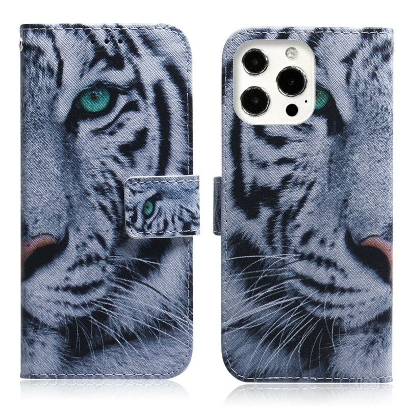 Housse iPhone 13 Pro Face De Tigre