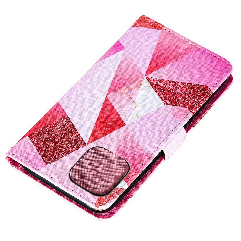 Housse iPhone 13 Pro Graphique Rose