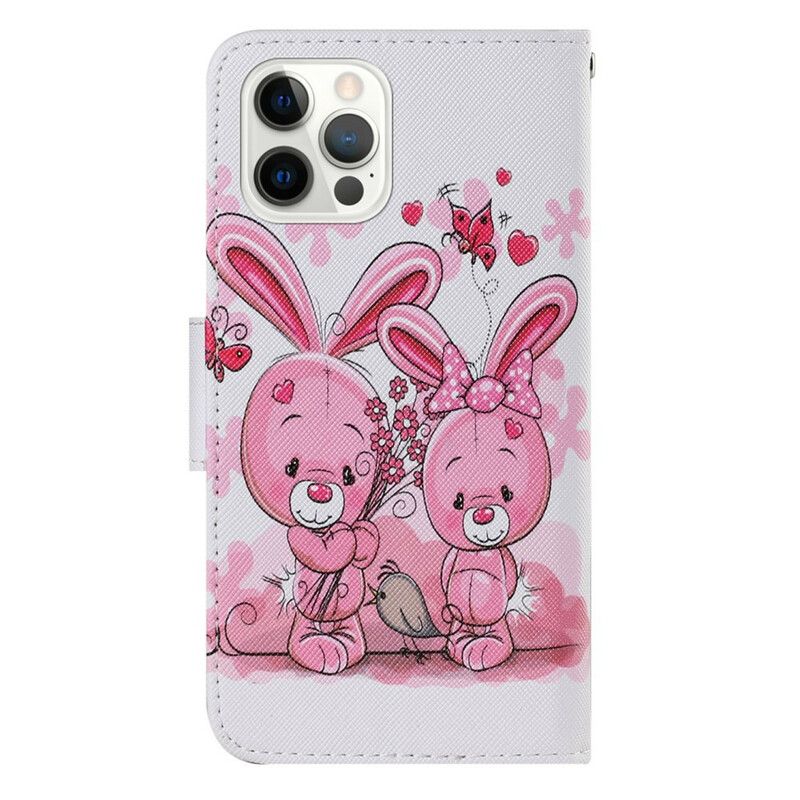 Housse iPhone 13 Pro Lapins