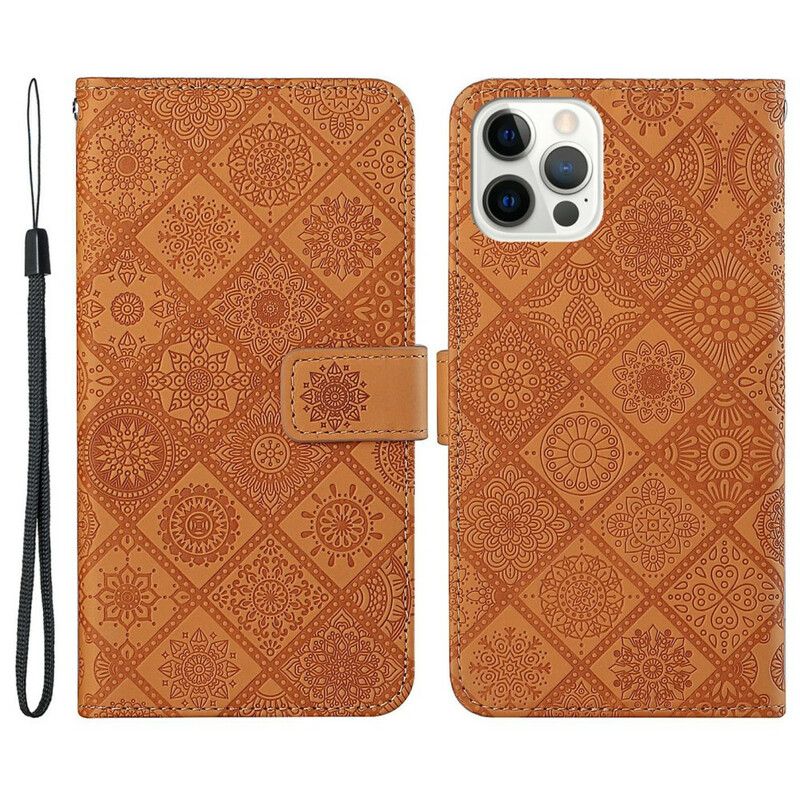 Housse iPhone 13 Pro Motif Tapisserie