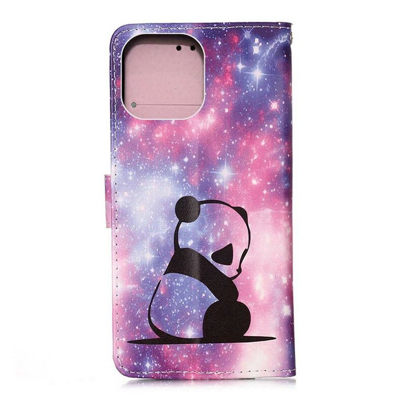 Housse iPhone 13 Pro Panda Galaxie