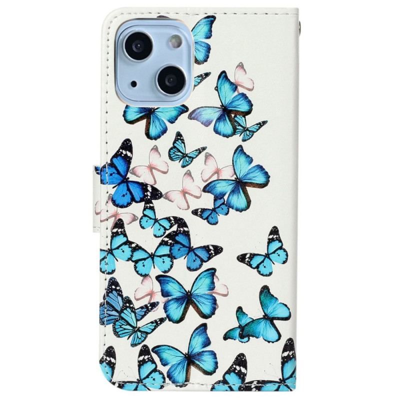 Housse iPhone 14 Papillons en Vol