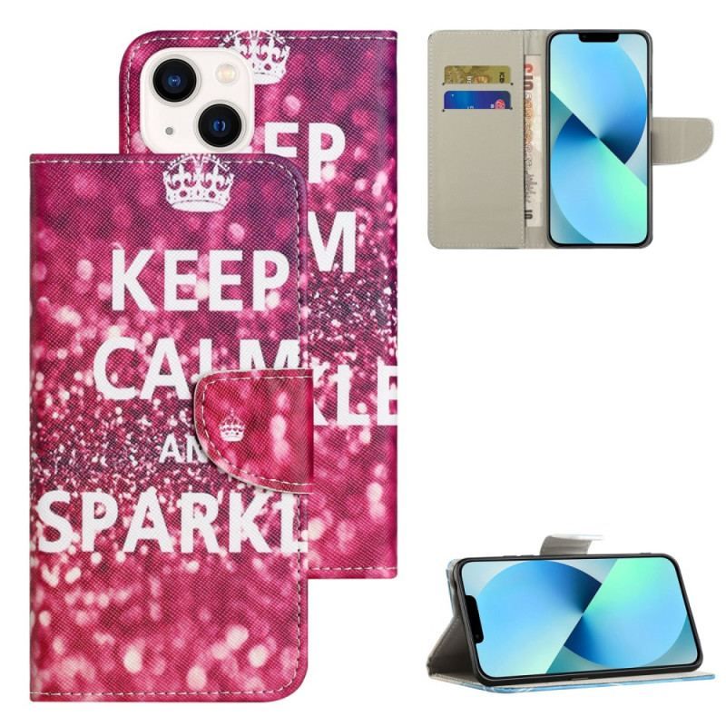 Housse iPhone 15 Keep Calm