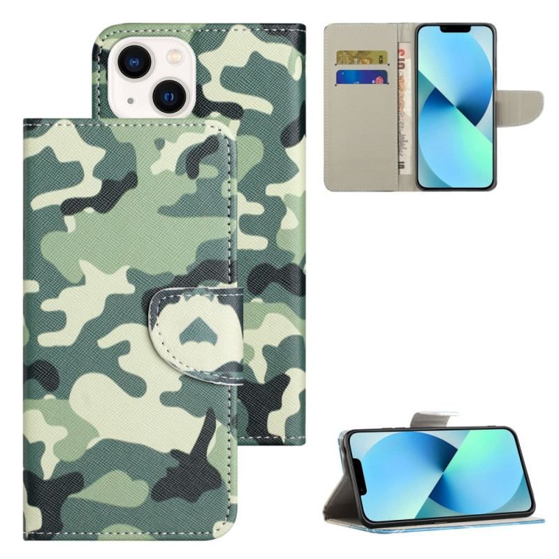 Housse iPhone 15 Plus Camouflage Militaire