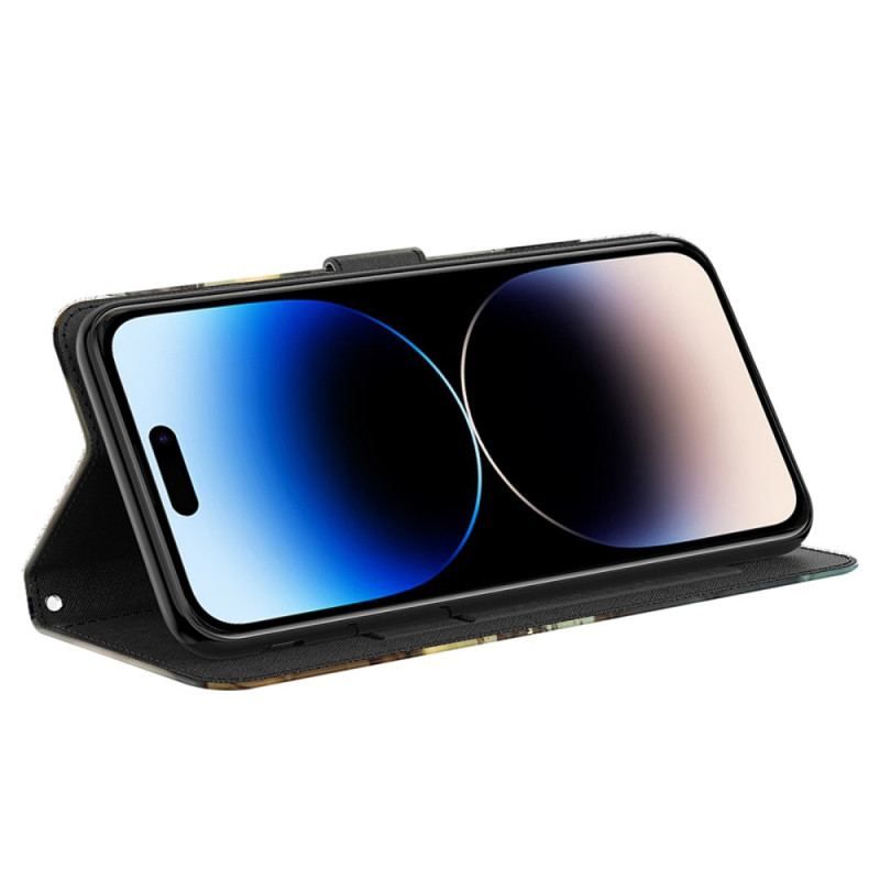 Housse iPhone 15 Plus Design 3D à Lanière