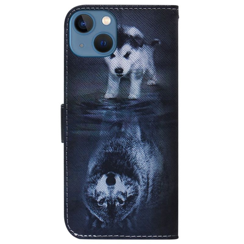 Housse iPhone 15 Rêve de Chiot