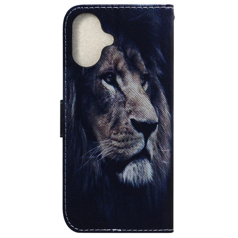 Housse iPhone 16 Dreaming Lion