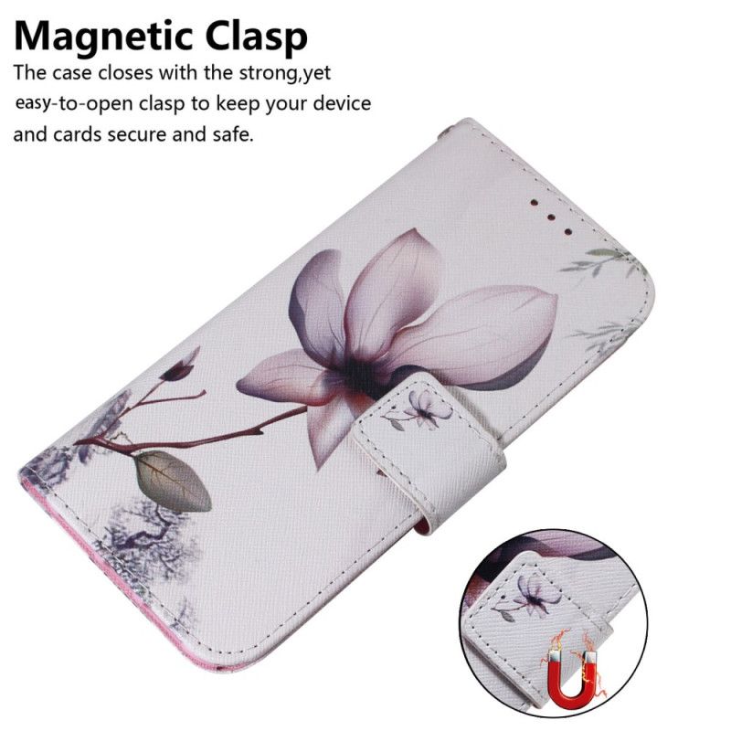 Housse iPhone 16 Fleur Rose