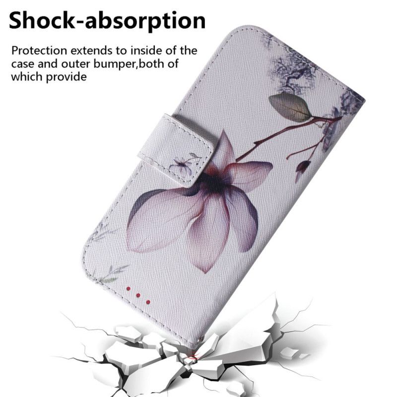 Housse iPhone 16 Fleur Rose