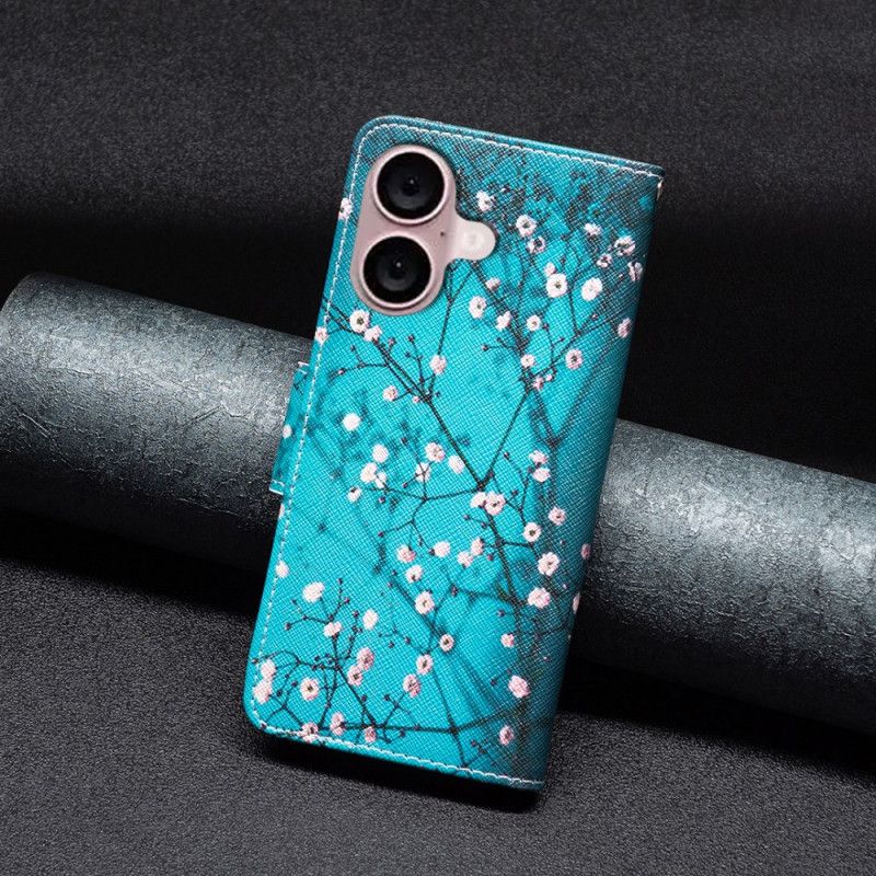 Housse iPhone 16 Fleurs de Prunier