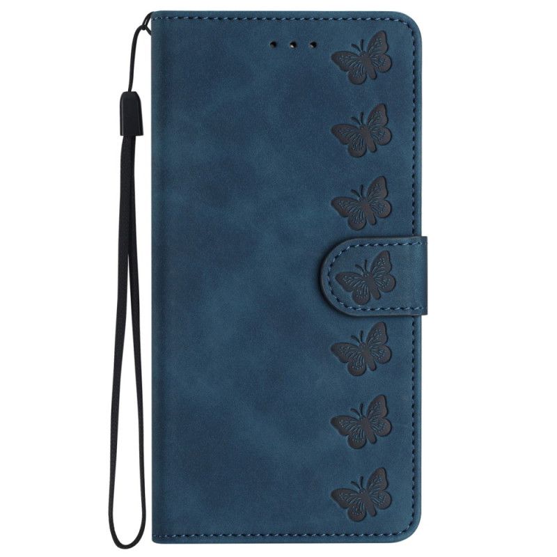 Housse iPhone 16 Frise Papillons