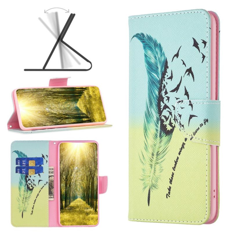 Housse iPhone 16 Plume et Oiseaux