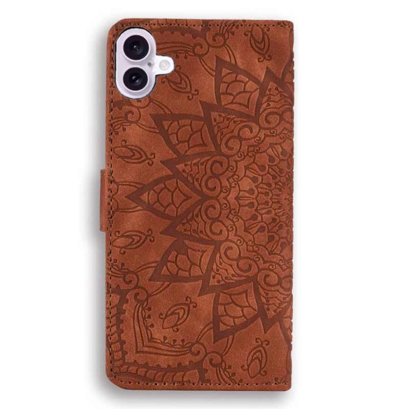 Housse iPhone 16 Plus Impression Mandala