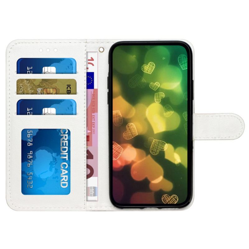 Housse iPhone 16 Plus Motif Léopard à Lanière