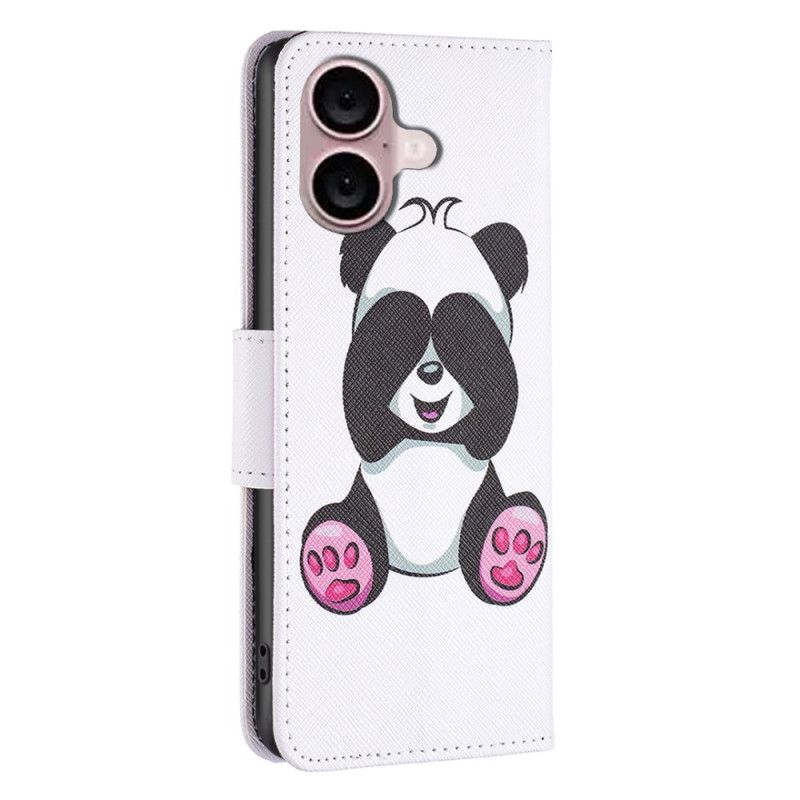 Housse iPhone 16 Plus Panda