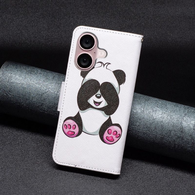 Housse iPhone 16 Plus Panda