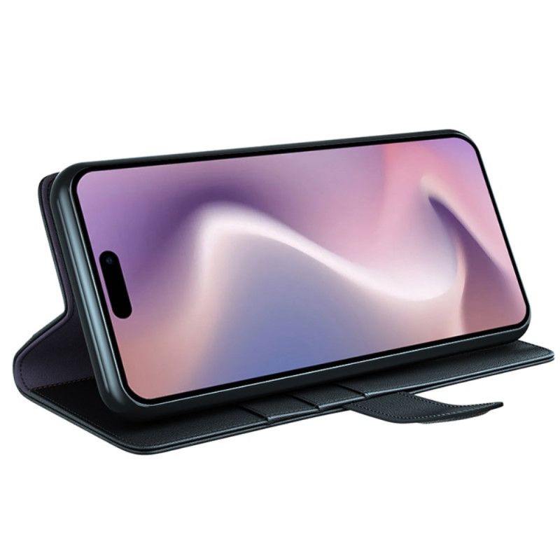 Housse iPhone 16 Plus Véritable Cuir