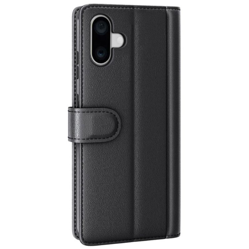 Housse iPhone 16 Plus Véritable Cuir