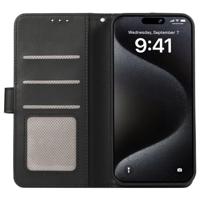 Housse iPhone 16 Porte-Cartes RFID et Porte-Monnaie