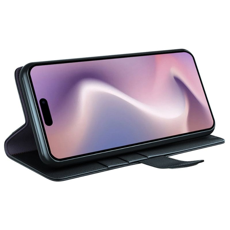 Housse iPhone 16 Pro Cuir Véritable