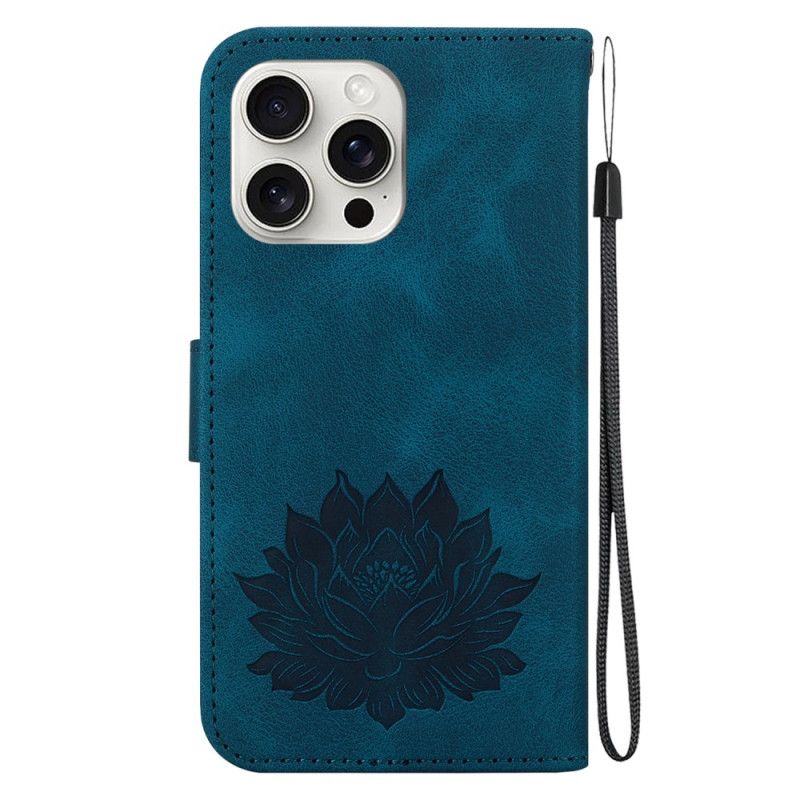 Housse iPhone 16 Pro Max Fleur de Lotus