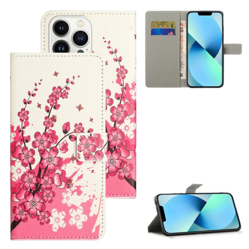 Housse iPhone 16 Pro Max Fleurs de Prunier