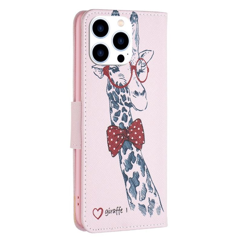 Housse iPhone 16 Pro Max Girafe Intello