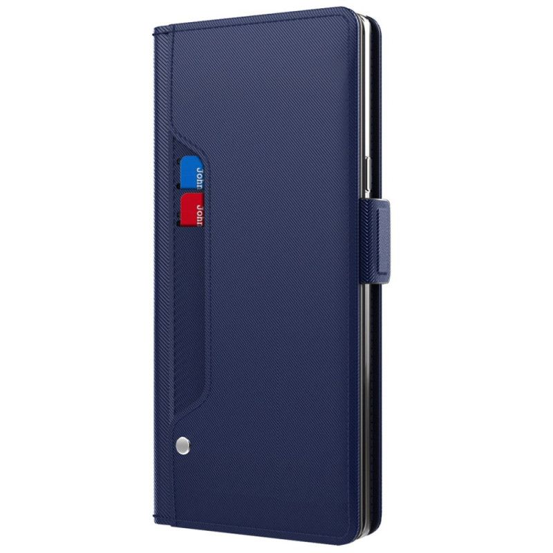 Housse iPhone 16 Pro Max Miroir et Porte-Cartes