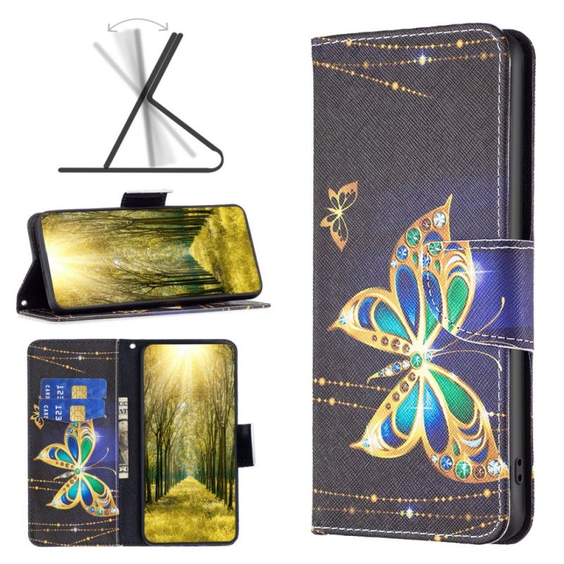 Housse iPhone 16 Pro Papillons Bijoux