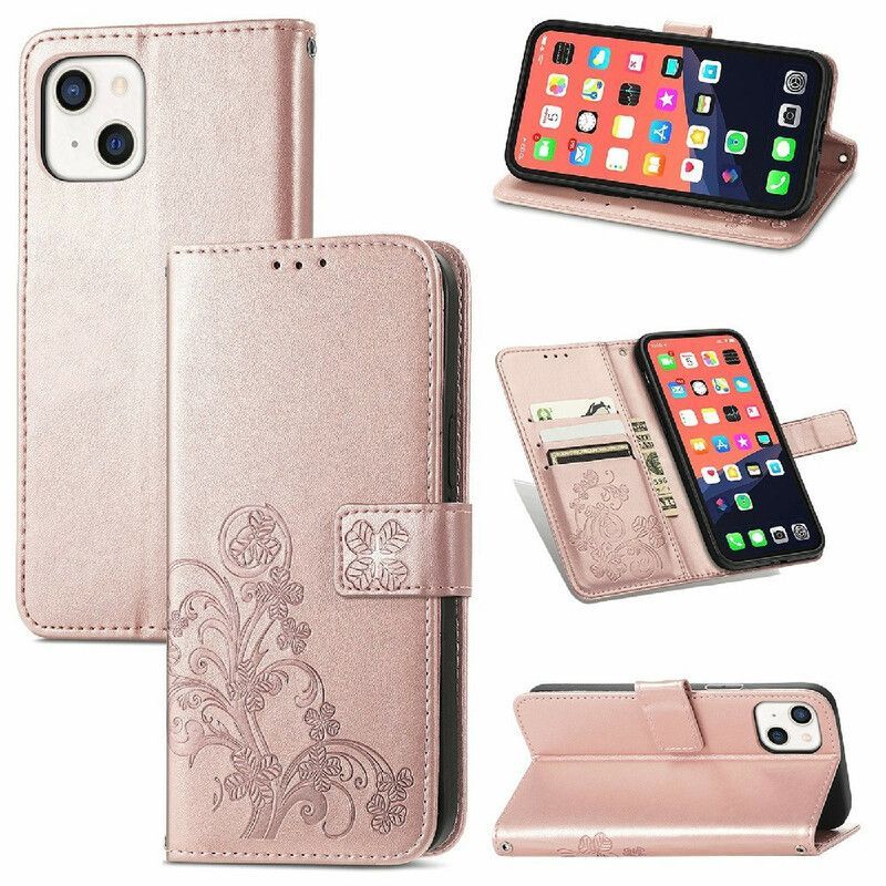 Housse Pour iPhone 13 Floralie À Lanière