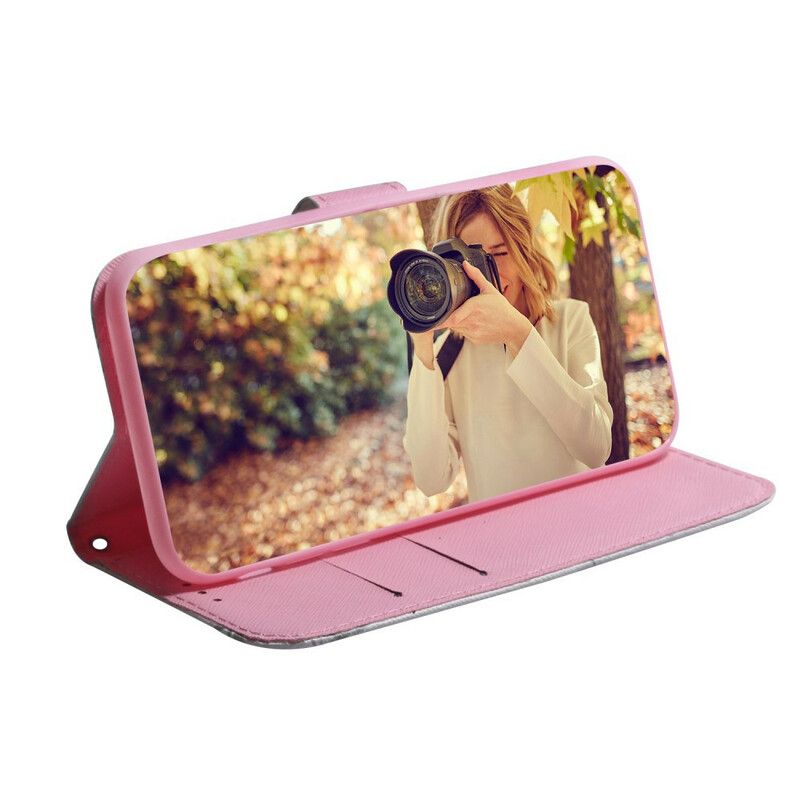 Housse Pour iPhone 13 Pro Fleur Vieux Rose