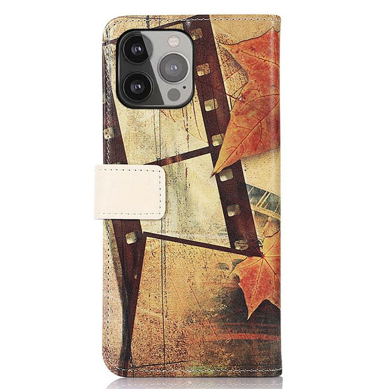 Housse Pour iPhone 13 Pro Max Tour Eiffel En Automne