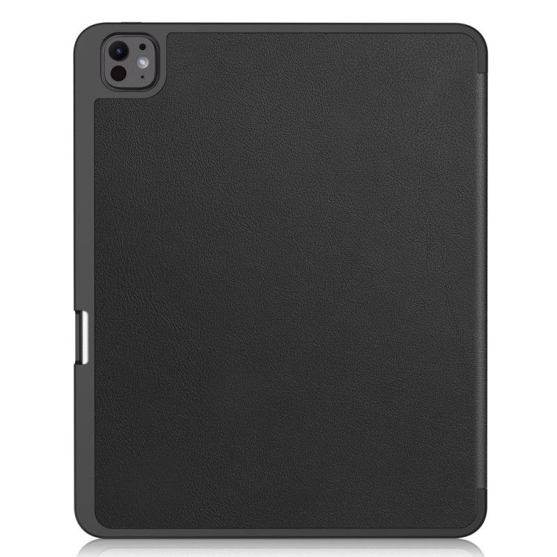 Smart Case iPad Pro 13 (2024) Simili Cuir Porte-Stylet