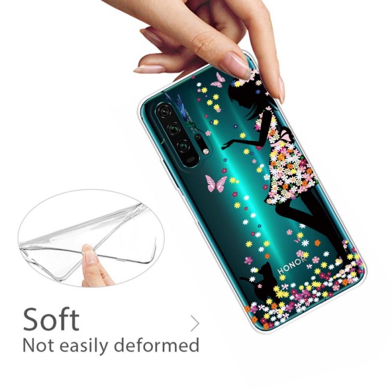 Coque Honor 20 Pro Femme Magique