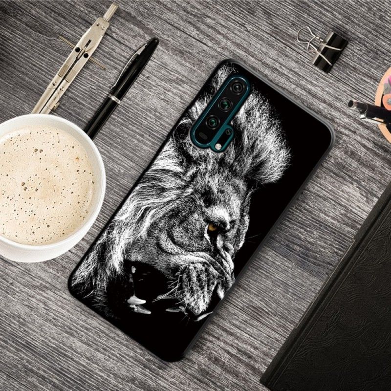 Coque Honor 20 Pro Lion Féroce