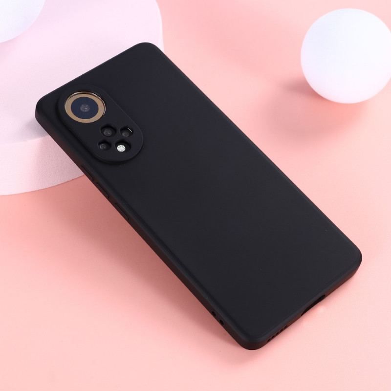 Coque Honor 50 Pro / Huawei Nova 9 Pro Silicone Liquide Avec Lanière