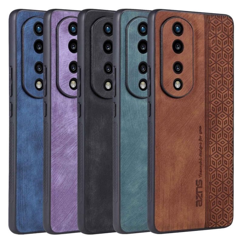 Coque Honor 70 Effet Cuir AZNS