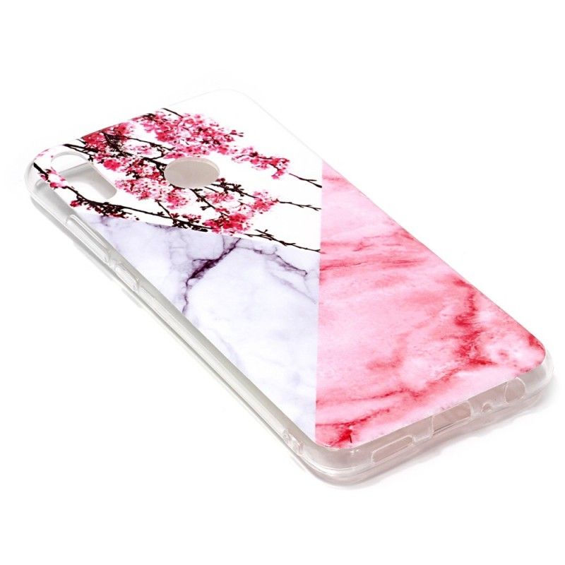 Coque Honor 8x Marbrée Fleurs De Prunier