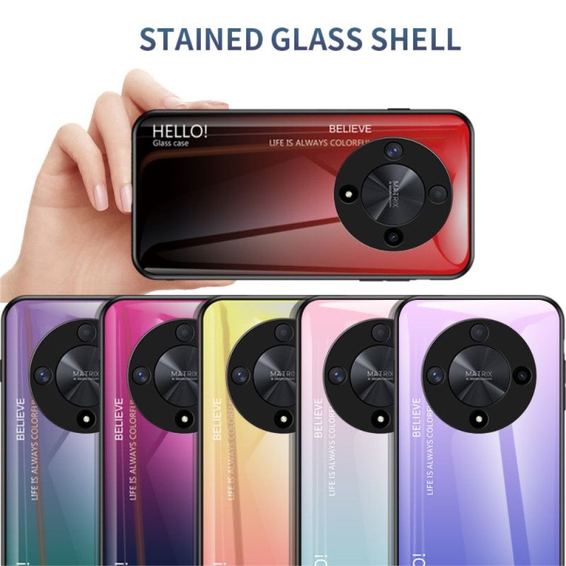 Coque Honor Magic 6 Lite / X9b Verre Trempé Hello