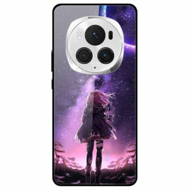 Coque Honor Magic 6 Pro Verre Trempé Fille Étoilée