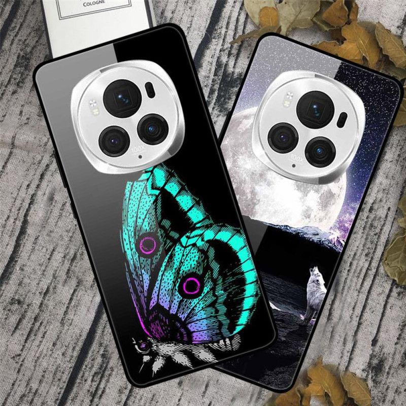 Coque Honor Magic 6 Pro Verre Trempé Loup et Lune