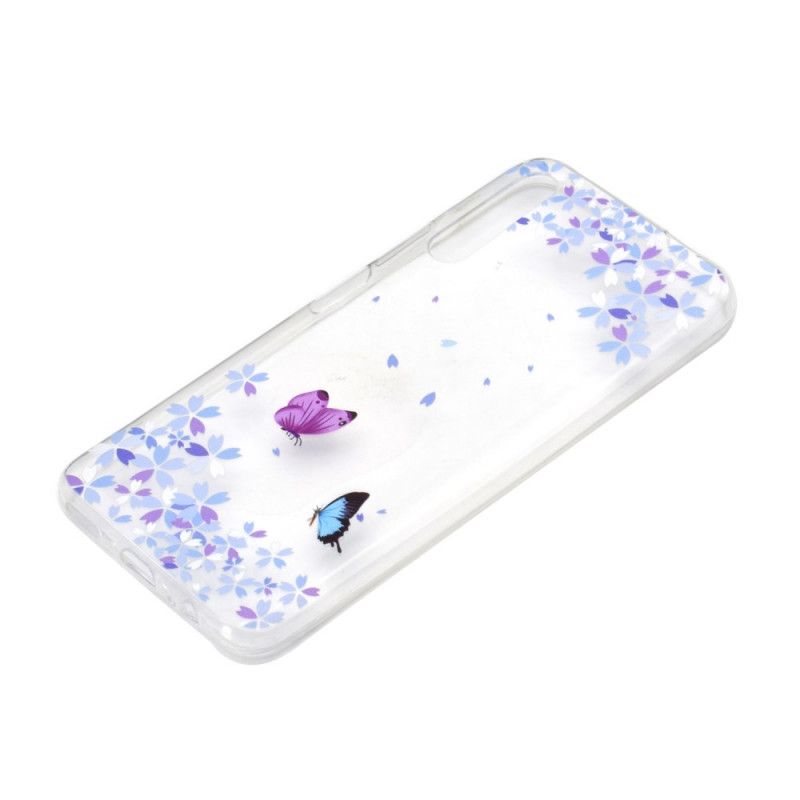 Coque Huawei P Smart Pro / Honor 9x Pro Papillons Et Fleurs