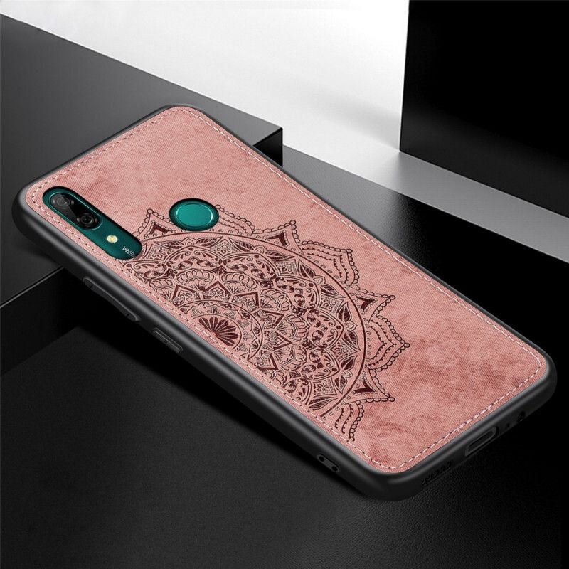 Coque Huawei P Smart Z / Honor 9x Texture Tissu Et Mandala