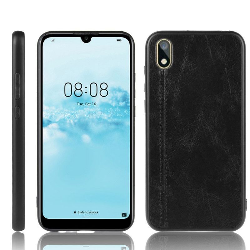 Coque Huawei Y5 2019 / Honor 8s Effet Cuir Couture